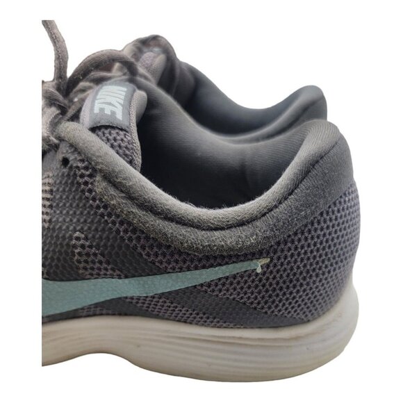 Nike Shoes Womens Size 9 W  Revolution 4 Sneaker Running Gunsmoke Ocean - Picture 14 of 16